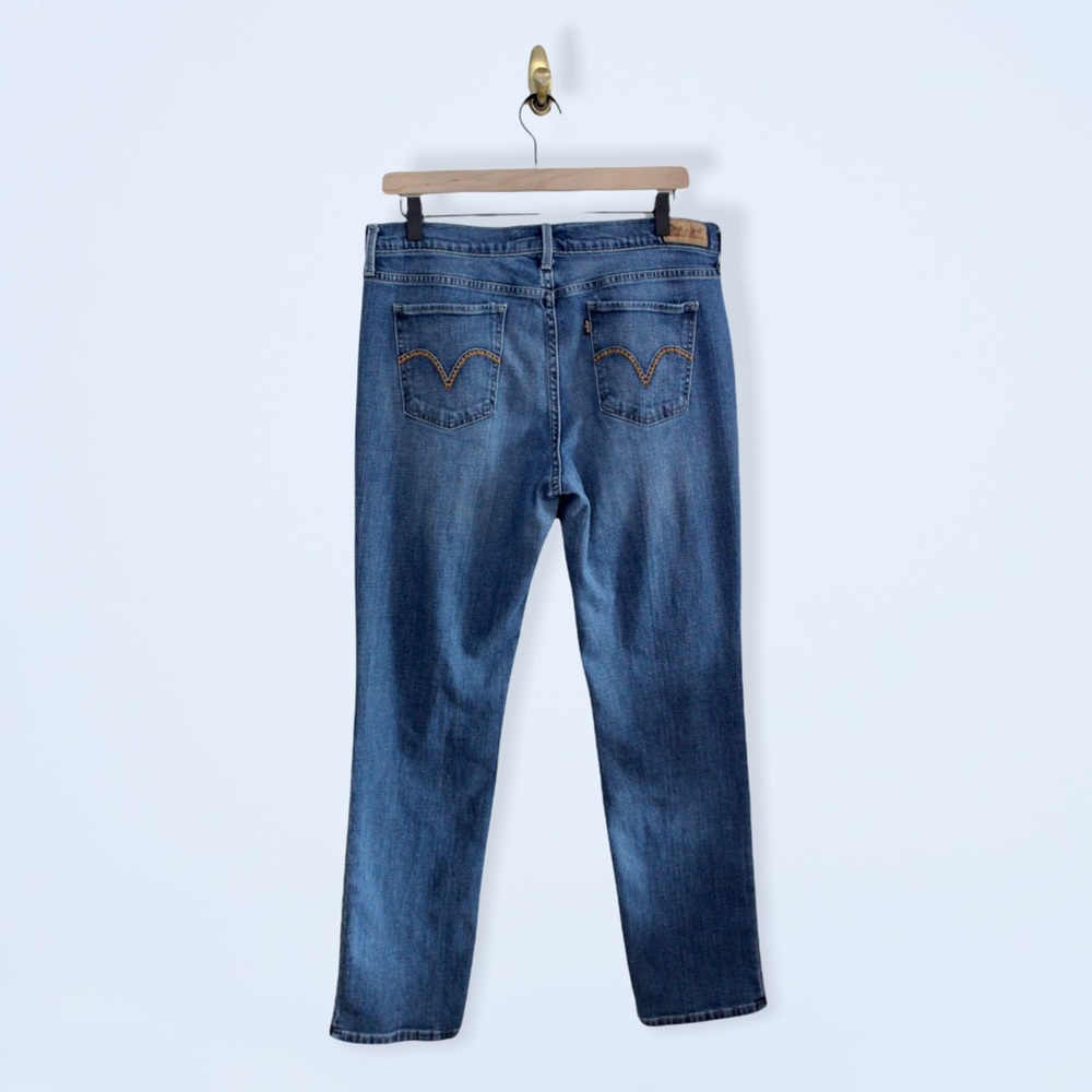 LEVI’S 505 Straight Leg Blue Jeans - Picture 2 of 8